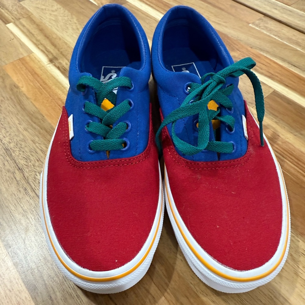 Vans Sneakers in Red and Blue - Picture 2 of 5